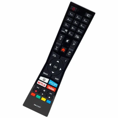 New RM-C3337 For JVC Smart TV Remote Control LT-43VU83M LT-50VU980 LT-49VU73M - Image 1 of 4
