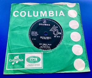 PINK FLOYD SEE EMILY PLAY 1967 SYD BARRETT / PSYCH CLASSIC LOOK !! - Picture 1 of 6