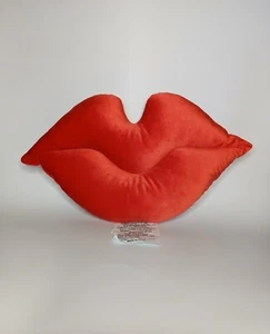 Red & Soft Lip Throw Pillow Great for a Valentines Gift - Picture 1 of 4