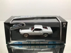 FAST&FURIOUS 86236 ROMAN'S 1969 FORD MUSTANG -WHITE 1:43- HIGH QUALITY IN BOX - Imagen 1 de 8