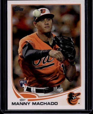 2013 Topps Baltimore Orioles #BAL2 Manny Machado (B) Foto 1 de 2