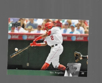 Upper Deck Series 1 #262 2010 Erick Aybar California Angels Foto 1 de 2