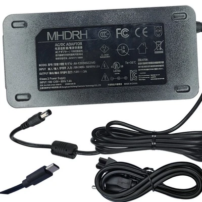 UPBRIGHT® OEM 12V 3A AC Adapter For Huion Kamvas 22 Plus 20 V2 Pro 24 MHDRH RH-120300ZZM3