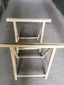 Klappbock Holz, 2 neue Holzböcke, Stützbock, Arbeitsbock, Schreinerbock - Bild 1 von 1