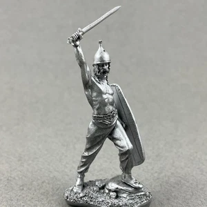 Celtic warrior figurine 1/32, Tin soldier, Ancient Rome, Highly detailed figure - Picture 1 of 7