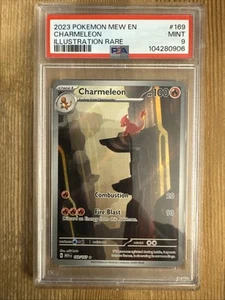 Charmeleon 169/165 Scarlet & Violet 151 English Illustration Rare Pokémon PSA 9 - Picture 1 of 2