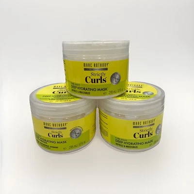 3 Marc Anthony Strictly Curls Deep Hydrating Mask Tub Hydration conditioner LO - Image 1 of 2