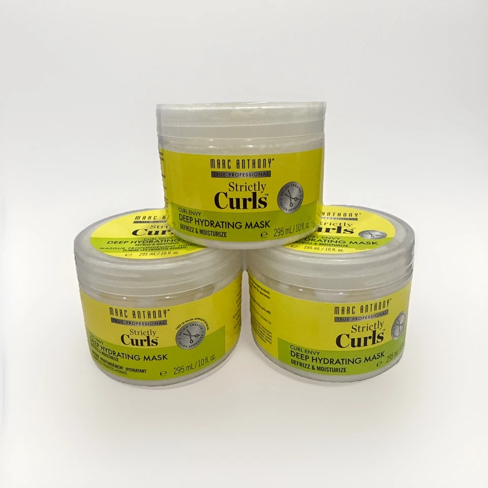 3 Marc Anthony Strictly Curls Deep Hydrating Mask Tub Hydration conditioner LO - Image 1 of 2