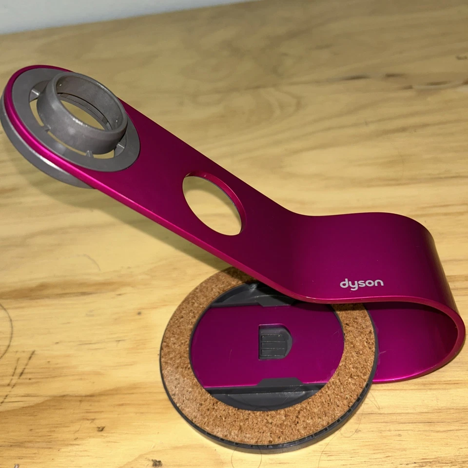 Authentic Dyson Supersonic Hair Dryer Stand Fuchsia Pink Holds Hair Dryer / Iron - Image 1 of 4