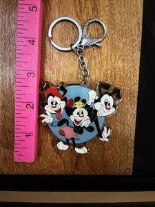 Animaniacs Keychain Yakko Wakko & Dot Purse Backpack Charm - Picture 1 of 4