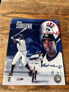 Alfonso Soriano handsigniertes 8x10" Foto!!!! - Bild 1 von 3