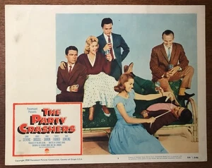 The Party Crashers original 1958 Lobby Card - Connie Stevens, Frances Farmer - Picture 1 of 12