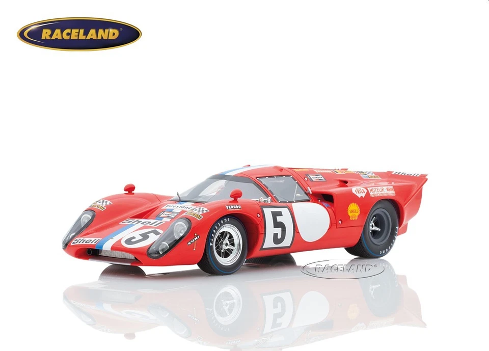 Lola T70 Mk3B GT VDS Racing Le Mans 1971 Pilette/Gosselin, Spark 1:18, 18S688 - Bild 1 von 4