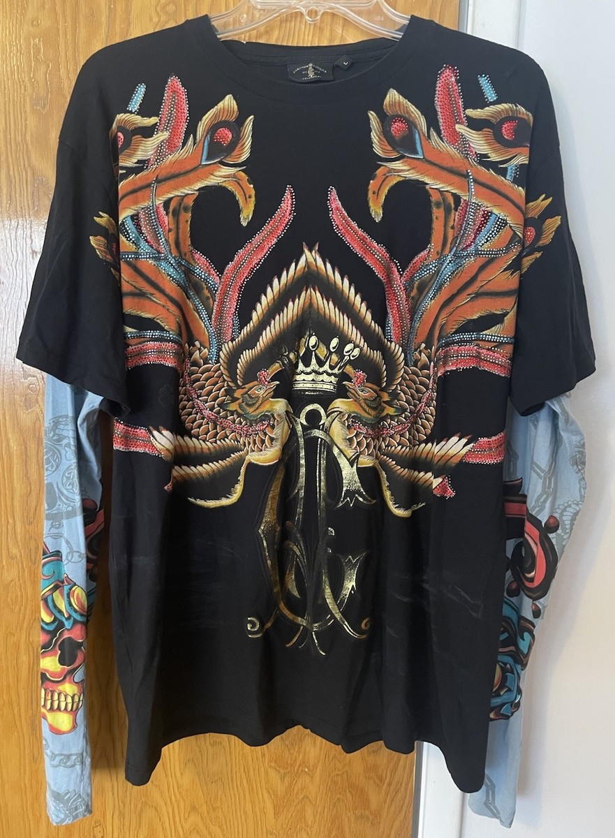 Christian Audigier Skull T-Shirts for Men for sale | eBay