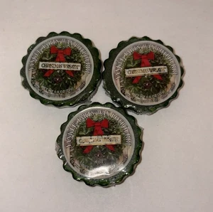 Christmas Wreath Yankee Candle NOS Wax Tarts Melts Retired Scent Holiday - Picture 1 of 3