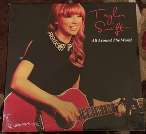 TAYLOR SWIFT “ALL AROUND THE WORLD LIVE” NEW/SEALED ULTRA RARE LIVE VINYL RECORD - Picture 1 of 2