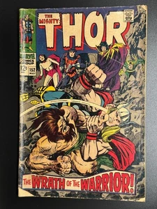 The Mighty Thor #152 (Marvel Comics May 1968) Low Grade. Combined Shipping. - Picture 1 of 11