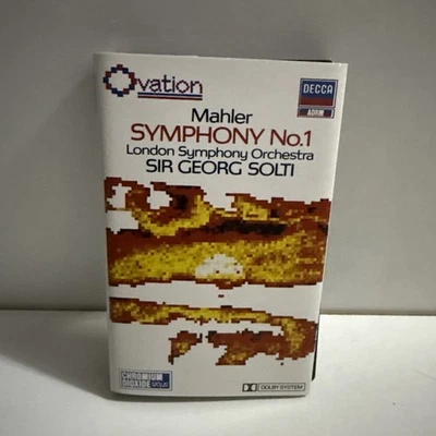 SIR GEORG SOLTI Mahler: Symphony No.1 London Symphony Orchestra Cassette 02a - Image 1 of 3