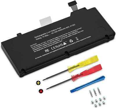 Bateria A1322 original do fabricante Appl E MacBook Pro 13 polegadas A1278 2009 2010 2011 2012 - Imagem 1 de 4