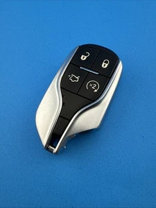 USED OEM Maserati 4-BUTTON KEYLESS ENTRY REMOTE START TRANSMITTER FOB 5923545AF - Picture 1 of 7