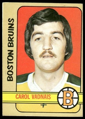 1972-73 Topps #85 Carol Vadnais - Image 1 of 2
