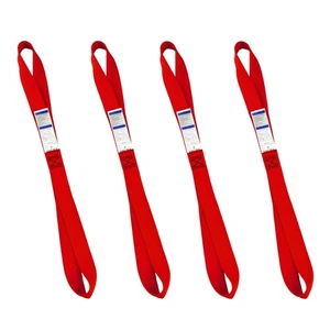 Ancra Tiedowns 18" Soft Touch - Tie Down Extension Red 4-Pack - Picture 1 of 2