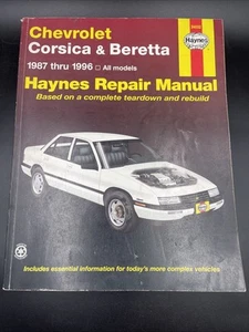 Haynes Repair Manual 1987 - 1996 All Models Chevrolet Corsica & Beretta - Picture 1 of 6