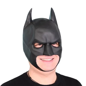 Cosplay Batman TheDark Knight Maske Superheld Maskerade Halloween Maske Schwarz이 - Bild 1 von 5