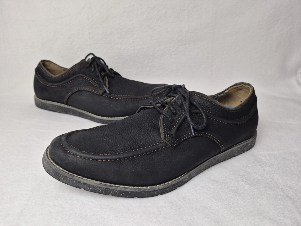 Hush Puppies Hade Jester Men's Black Oxfords Size 10 Medium Moyen - Image 1 of 4
