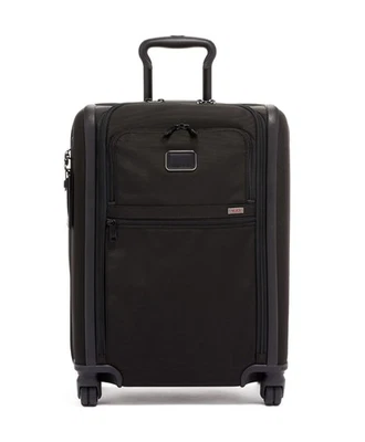 New Tumi Alpha 3 Continental Expandable 4 Wheel Carry-On - 117162-1041, Black - Image 1 of 4