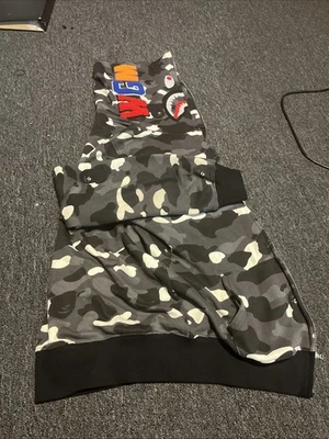 Sudadera con capucha y cremallera completa Bape para hombre talla 3XL Foto 1 de 2