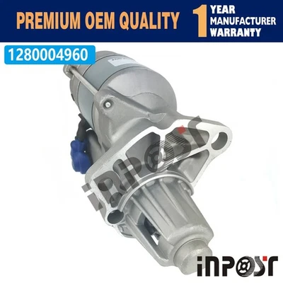 12V 10T NUEVO ARRANQUE PARA DODGE PLYMOUTH 318 360 440 CUDA HEMI 17466 B2500 Foto 1 de 4