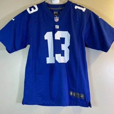 NIKE Boys Odell Beckham Jr New York Giants Jersey Football Youth Large 14/16 - Image 1 of 4