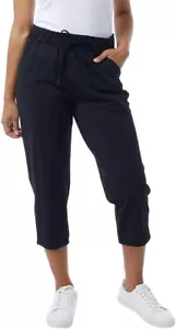 32 Degrees Women's Nylon Lux Capri , Black , Medium - Picture 1 of 4