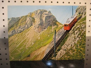 Pilatus Steilste Zahnradbahn der Welt Schweiz Postkarte - Bild 1 von 7
