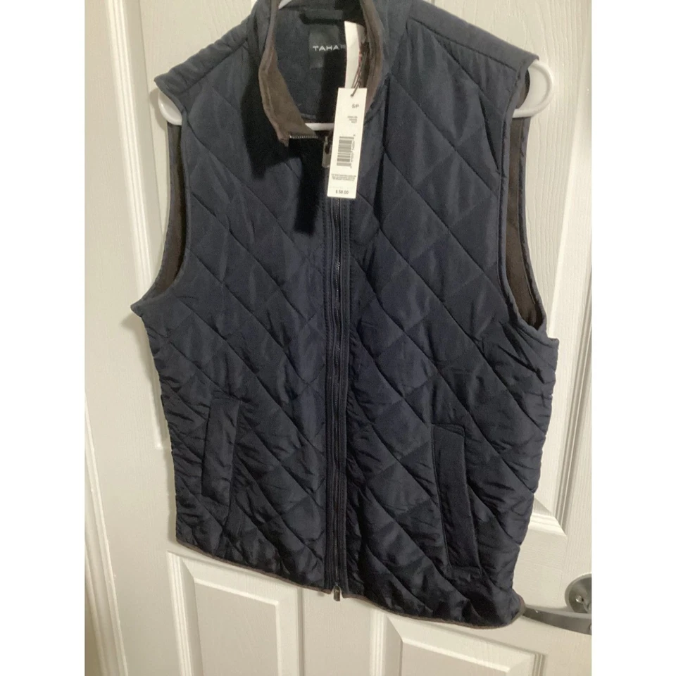 Женский Tahari черный флис подкладка жилет S/P новый с Ярлыками - Изображение 1 из 1