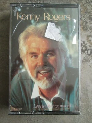 NEW Kenny Rogers Love Is What We Make It Cassette Tape Dolby HX Pro Liberty NIP - Image 1 of 4
