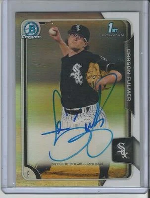 2016 Bowman Chrome Carson Fulmer Autograph Card - Image 1 of 2
