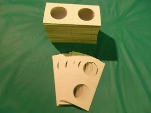 100 2X2 PRESIDENTIAL / SBA/SAC DOLLAR SIZE COIN HOLDERS - Picture 1 of 2