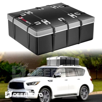Bolsa de transporte de carga para techo de automóvil Infiniti QX60 QX70 QX80 21 pies cúbicos Foto 1 de 4