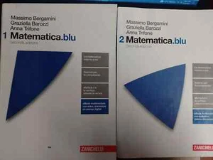 MATEMATICA.BLU VOL.1 - VOL.2 SECONDA EDIZIONE M.BERGAMINI ZANICHELLI - Foto 1 di 3