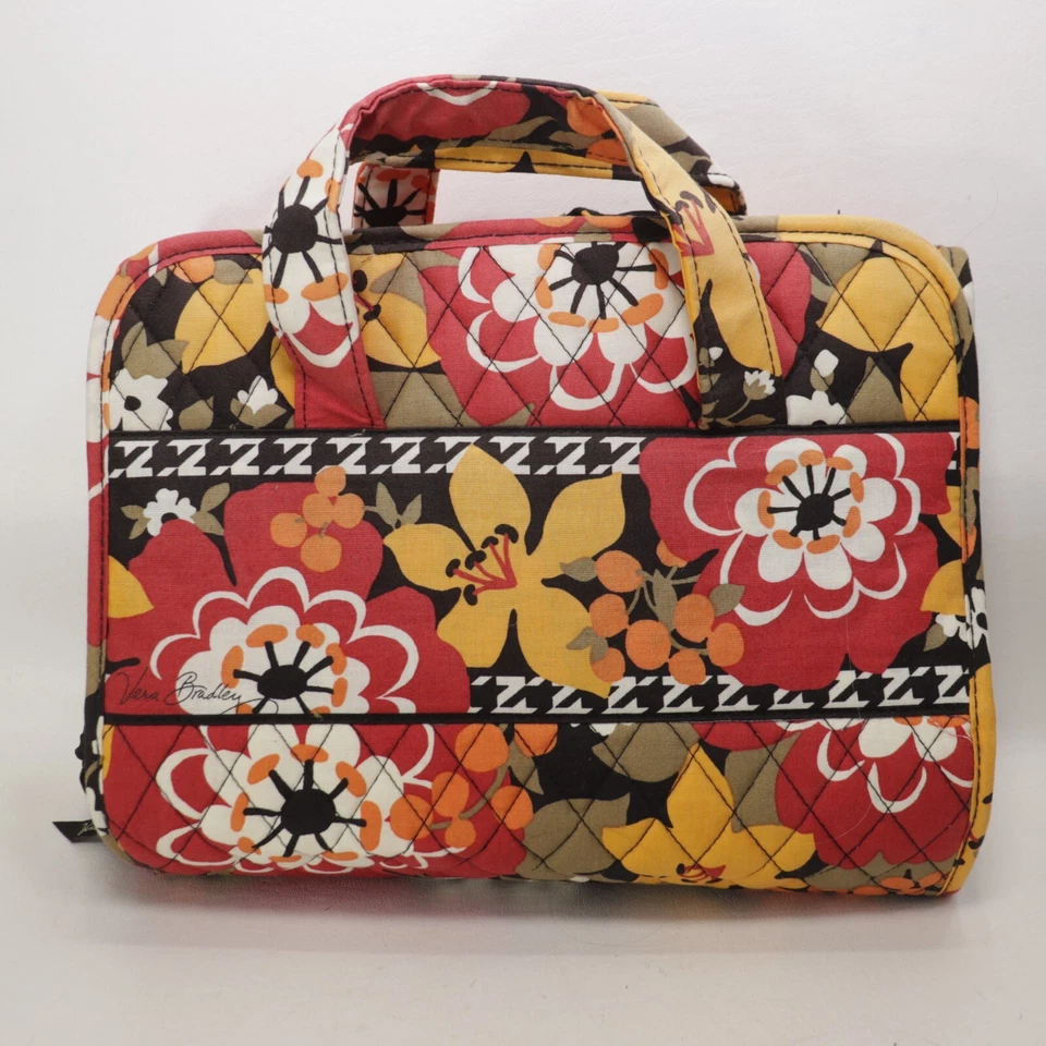 Vera Bradley Travel Bag Case Hanging Bittersweet Floral Trifold Organizer - Image 1 of 4