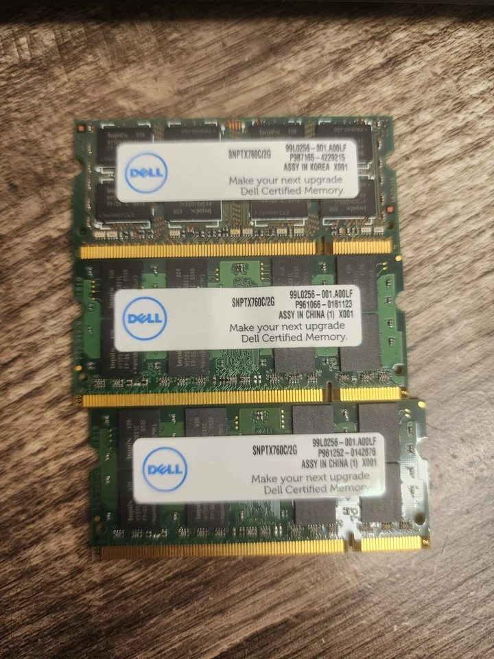 Dell SNPTX760C/2G DDR2-800MHz - Imagem 1 de 1