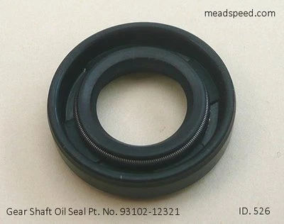 93102-12321, 93101-12004, sello de eje de engranajes Yamaha, RD250, RD350, TZ250, TZ350, LC Foto 1 de 2