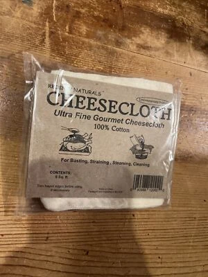 Regency Naturals 100% ALGODÓN ESTOPILLA Basting Conservas Colado 9 Sq. Ft Nuevo Foto 1 de 4