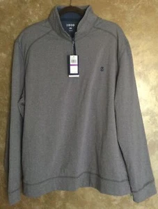 IZOD Mens Microfleece Long Sleeve Quarter-Zip Pullover-Size 2XL - Picture 1 of 4