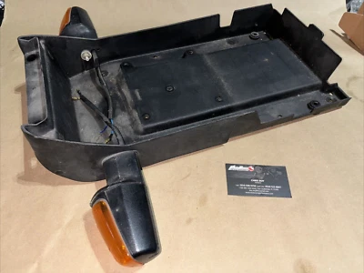 DUCATI 888 851 GENUINE OEM REAR TAIL LICENSE PLATE HOLDER + TURN SIGNAL - Image 1 of 4