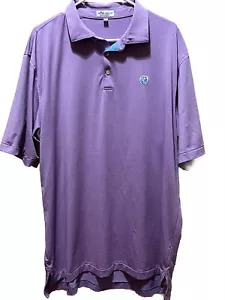 Peter Millar Sommer Comfort Shirt Polo Herren XL hellrosa blau gestreift Golf - Bild 1 von 5