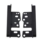 Pair ABS Black Car Radio Stereo Double Din DVD Player Spacers For-Toyota Durable