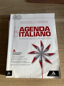 L’Agenda d’Italiano le cose da sapere e da saper fare Marcello Sensini Mondadori - Picture 1 of 2